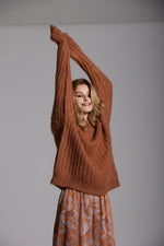 Mohair Sweater - Cinnamon