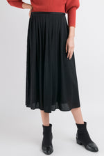 Drape Skirt - Black