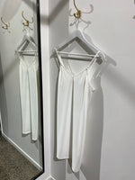 V Neck Slip - White