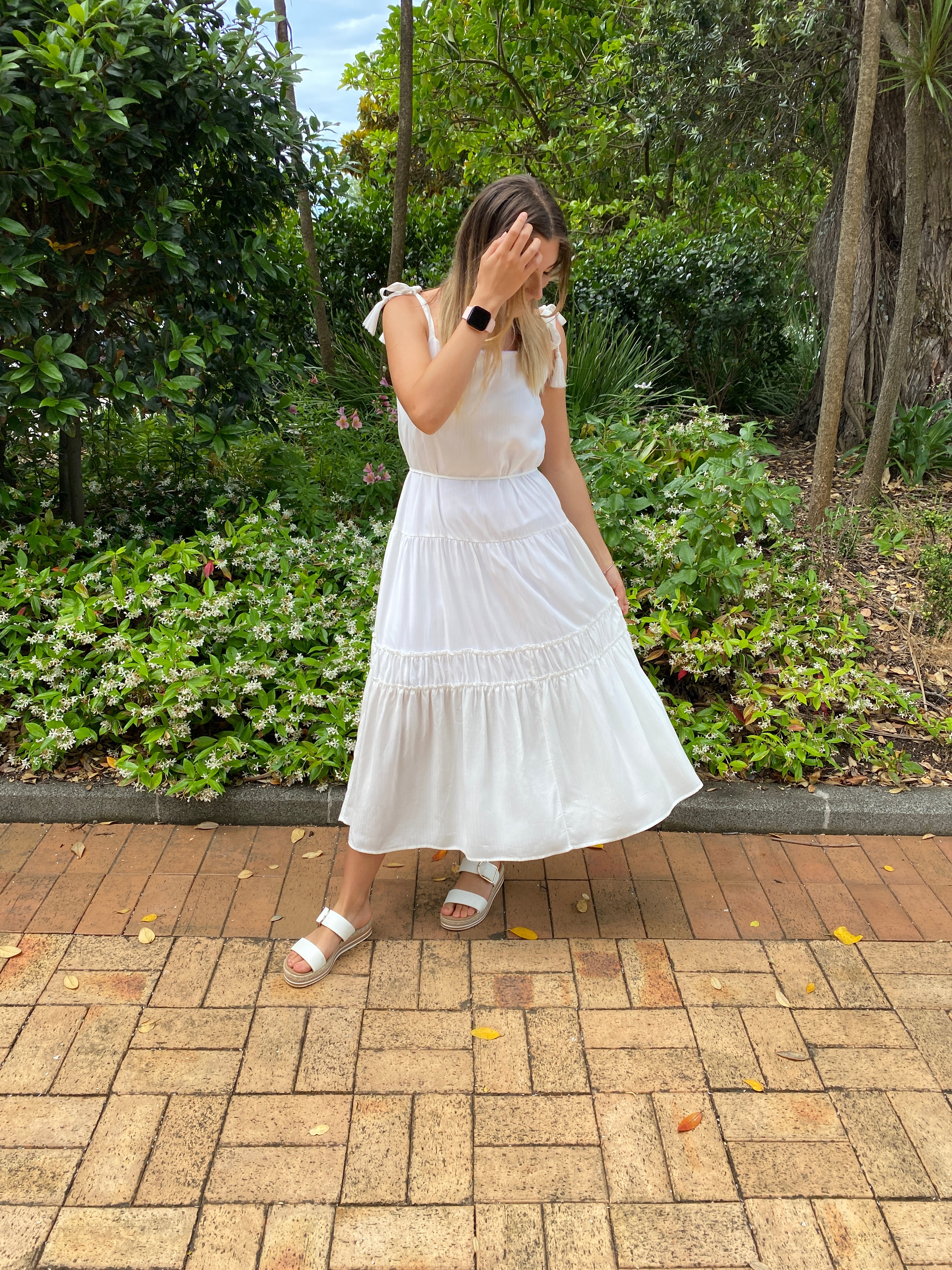 Ruby Dress - White