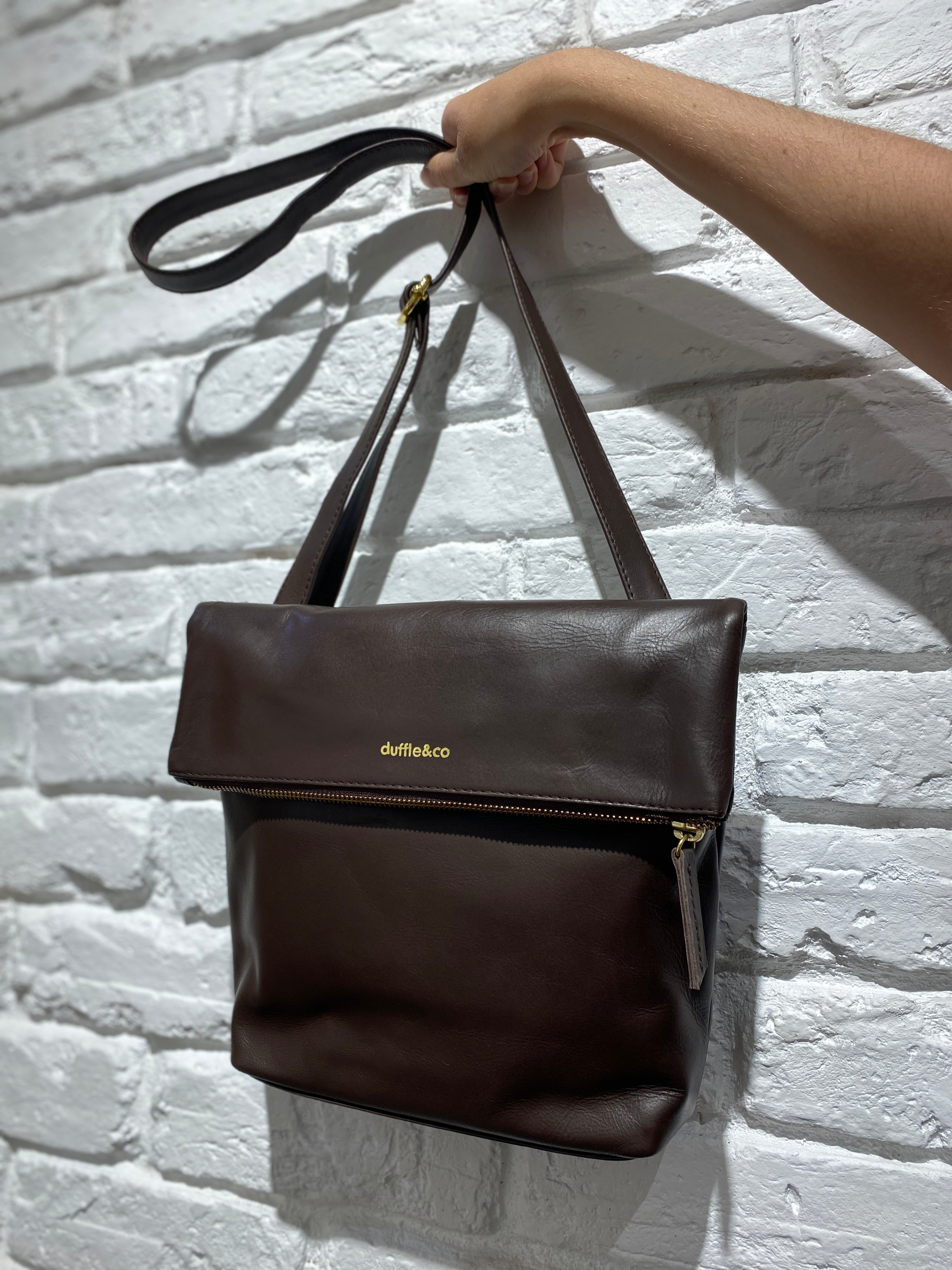 Duffle&Co: The Zahra Bag - Chocolate