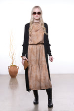 Grace Skirt - Cinnamon Spot print